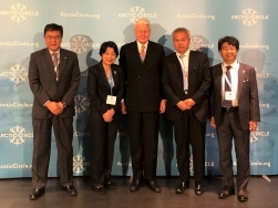 三好北極担当大使の北極サークル会合出席 在アイスランド日本国大使館