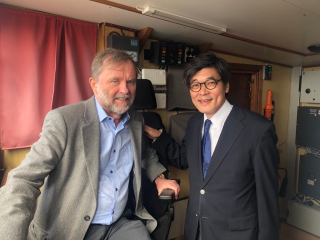Ambassador Suzuki with Mr. Loftsson 3