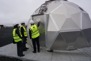 Ambassador Suzuki's visit to the Hellisheiði Geothermal Power Plant