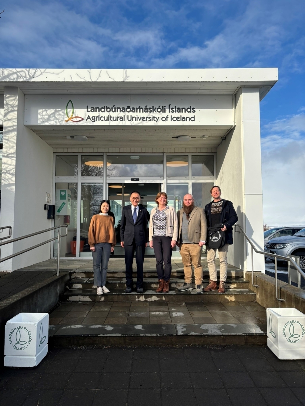 アイスランド農業大学訪問