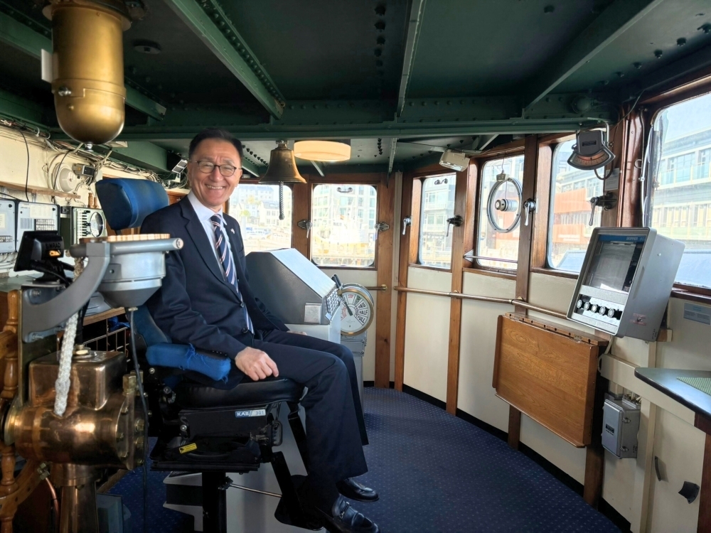 Visit to a former coast guard vessel “Óðinn”