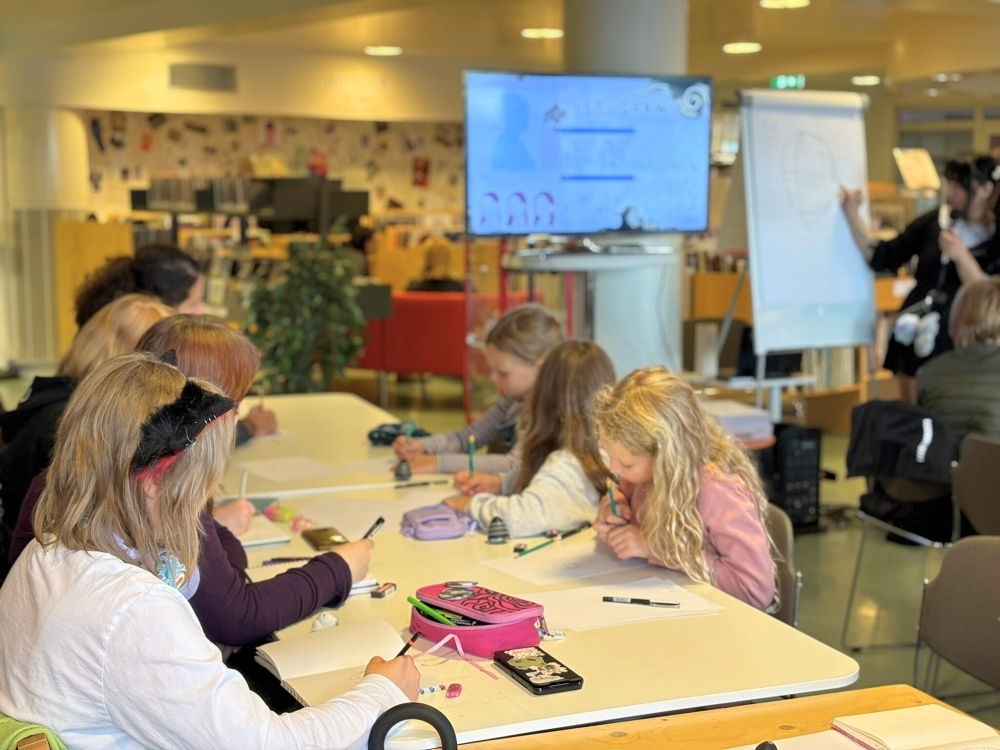 Manga Workshop at Culture Night 