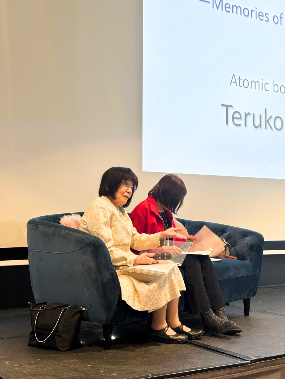 八幡照子氏による証言講話