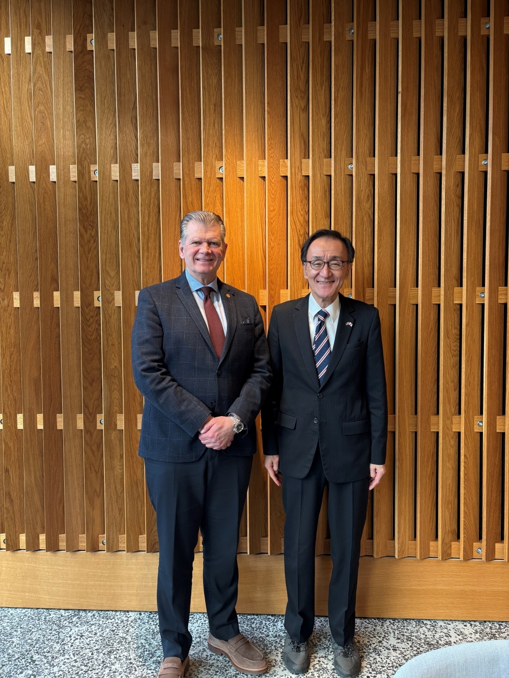 Courtesy call on Mr. Grímur Grímsson, Chair of the Foreign Affairs Committee of Althingi
